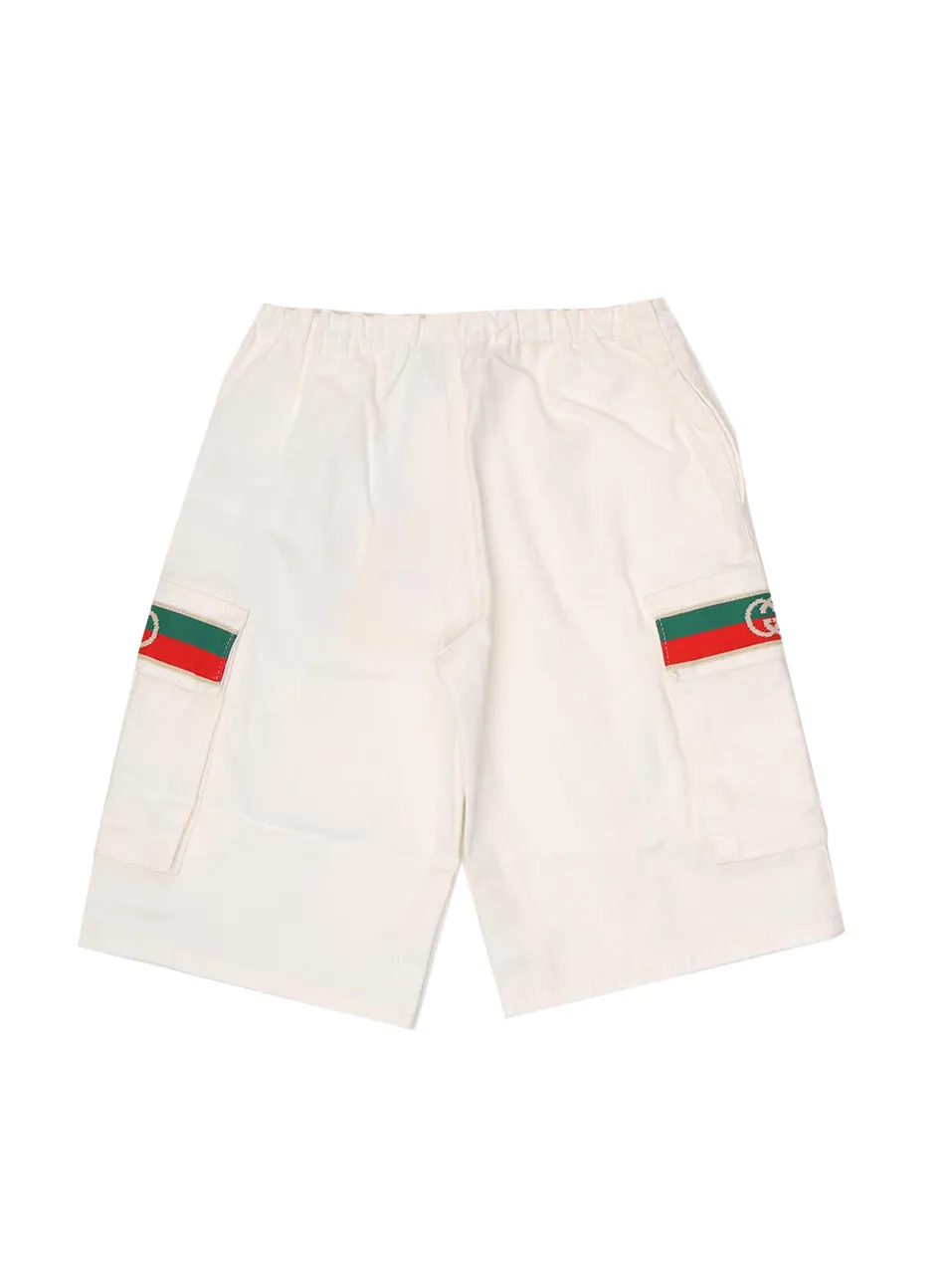 Gucci Kids Logo Tape Detail Shorts