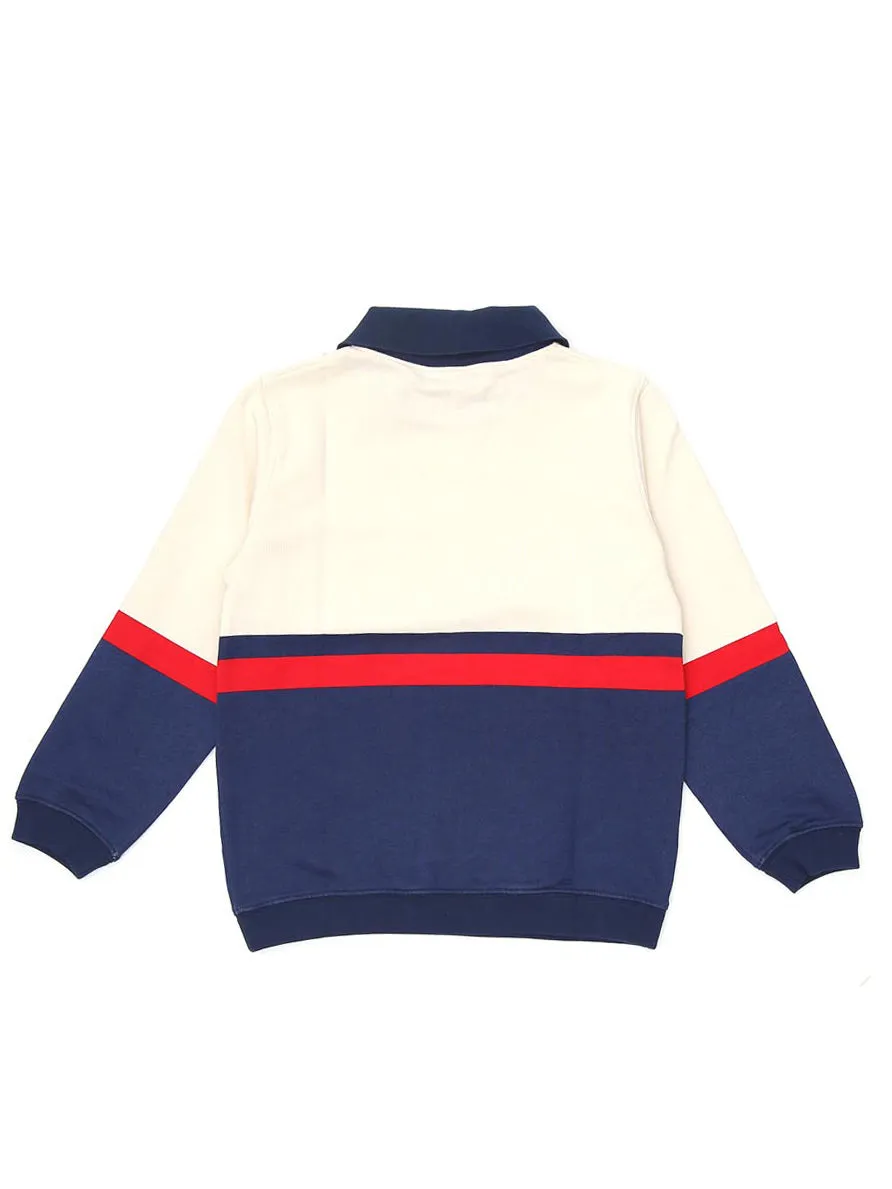 Gucci Kids Web Chest Pocket Sweatshirt