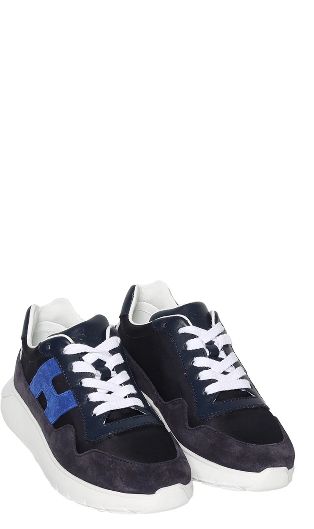 Hogan Kids Logo Detailed Sneakers