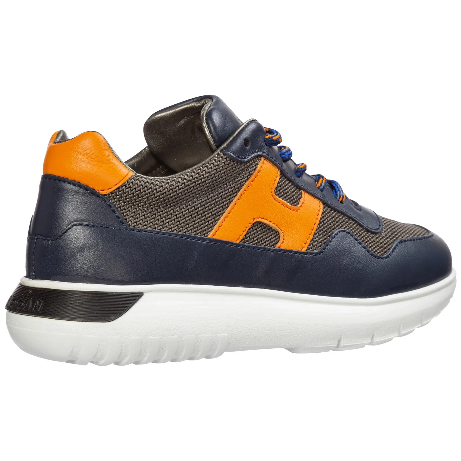 Hogan Kids Logo Detailed Sneakers