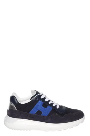 Hogan Kids Logo Detailed Sneakers