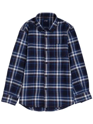 Il Gufo Checked Button-Up Shirt