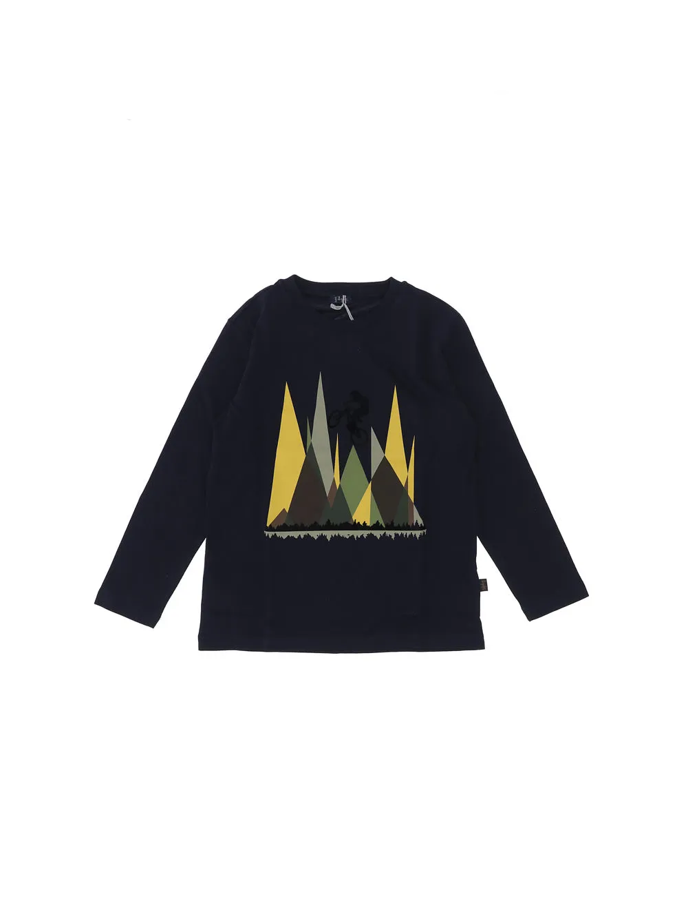 Il Gufo Graphic Printed Long-Sleeved T-Shirt