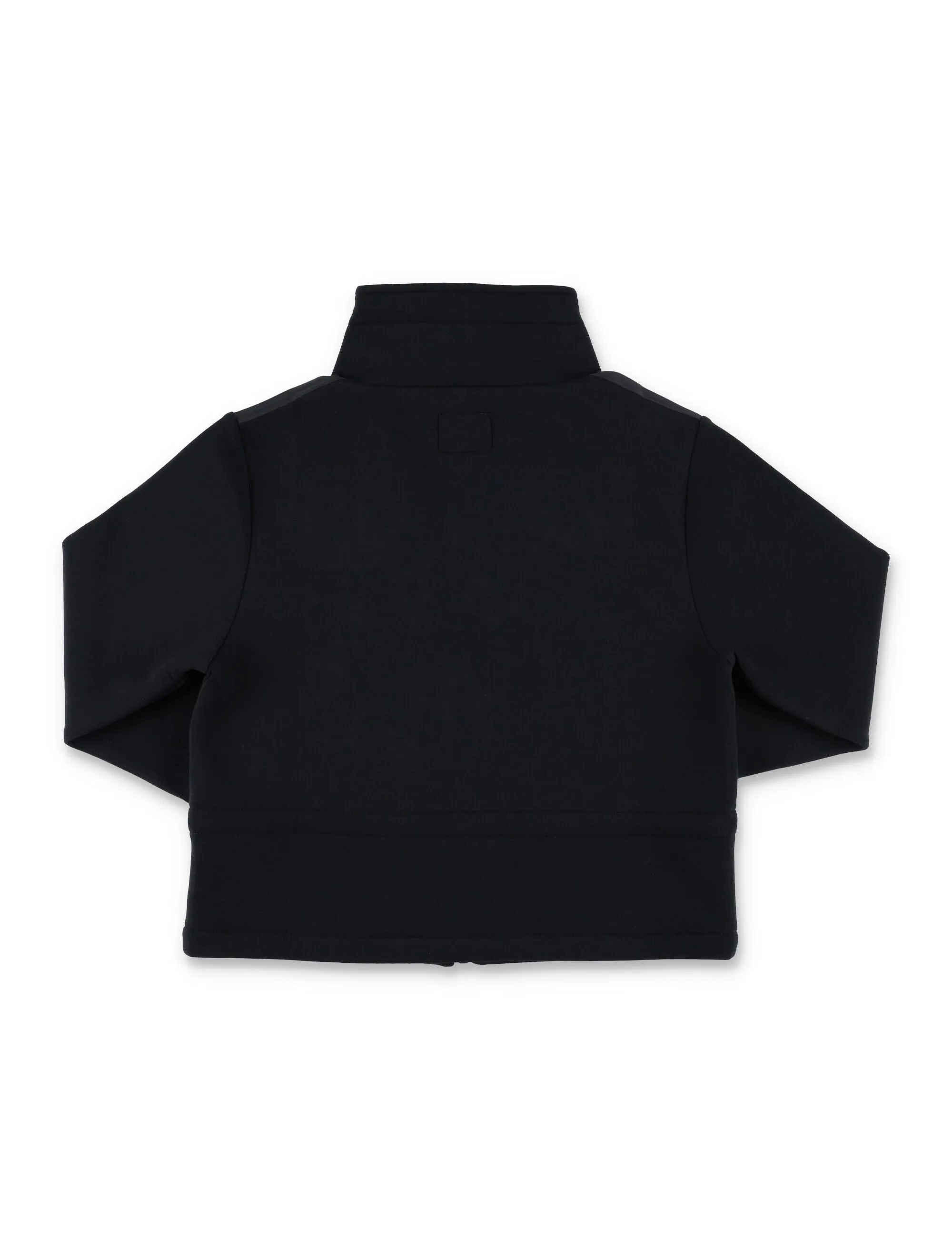 Il Gufo High-Neck Zipped Logo Detailed Jacket