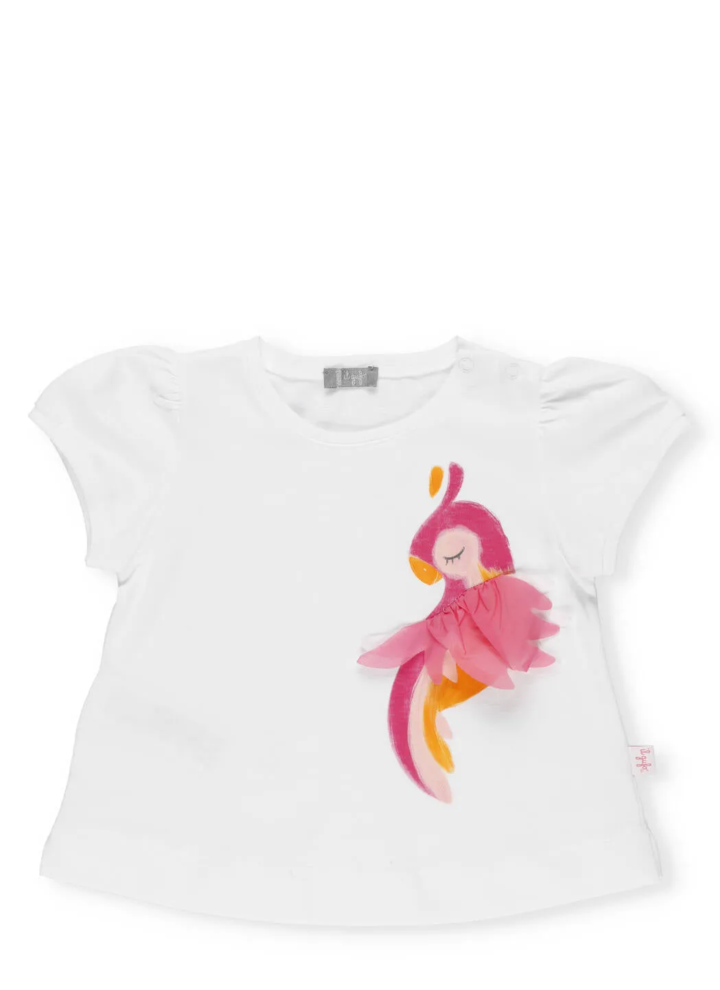 Il Gufo Parrot Detail T-Shirt