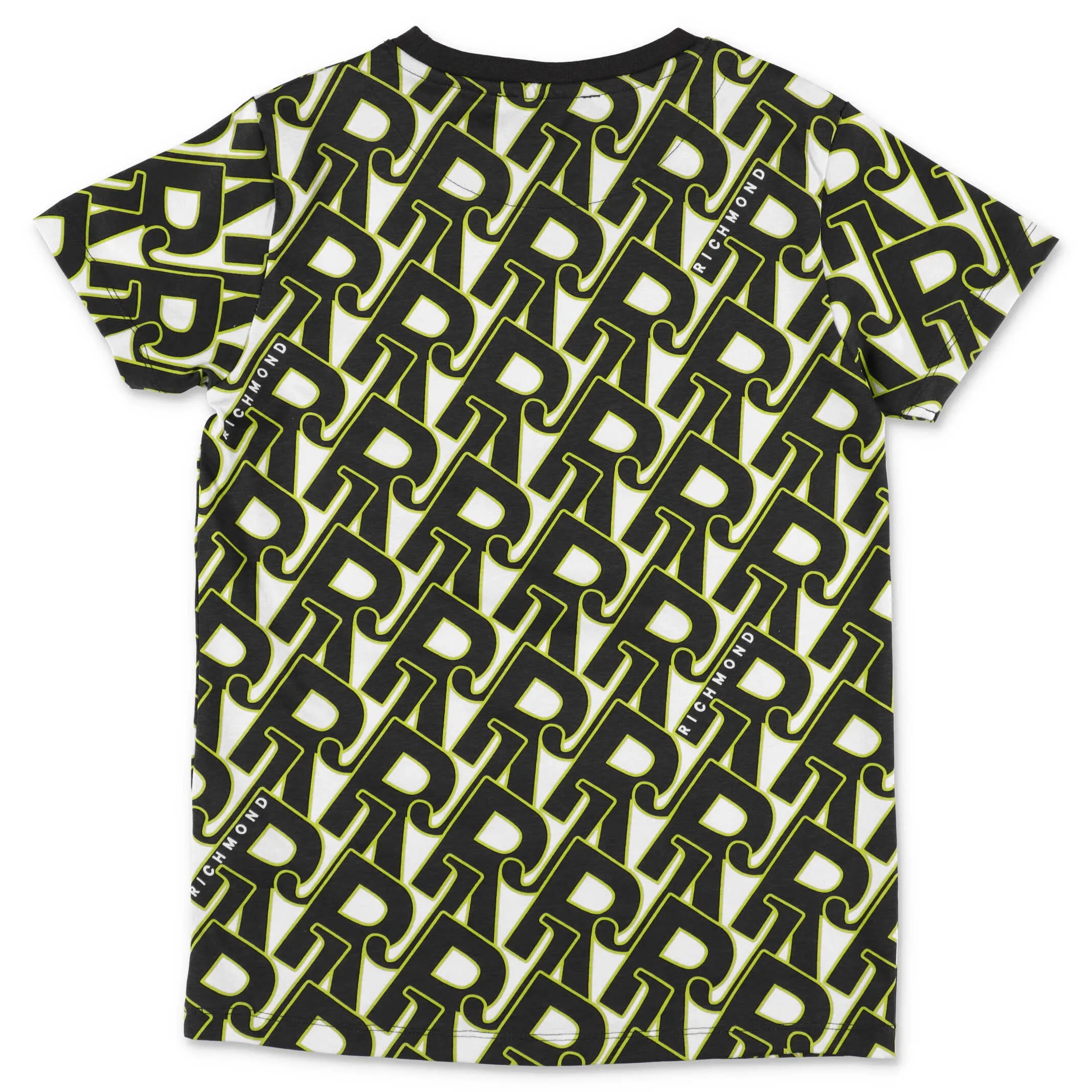 John Richmond Junior Monogram Print T-Shirt