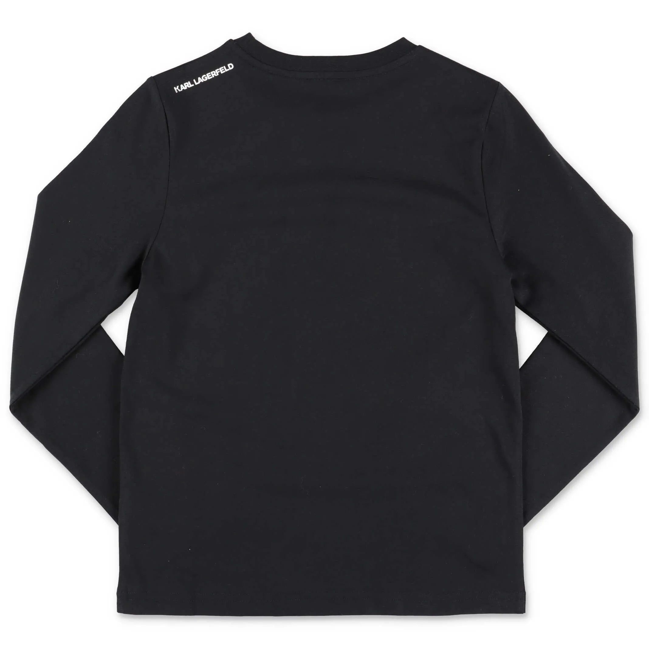 Karl Lagerfeld Kids Bad Cat Long-Sleeve T-Shirt