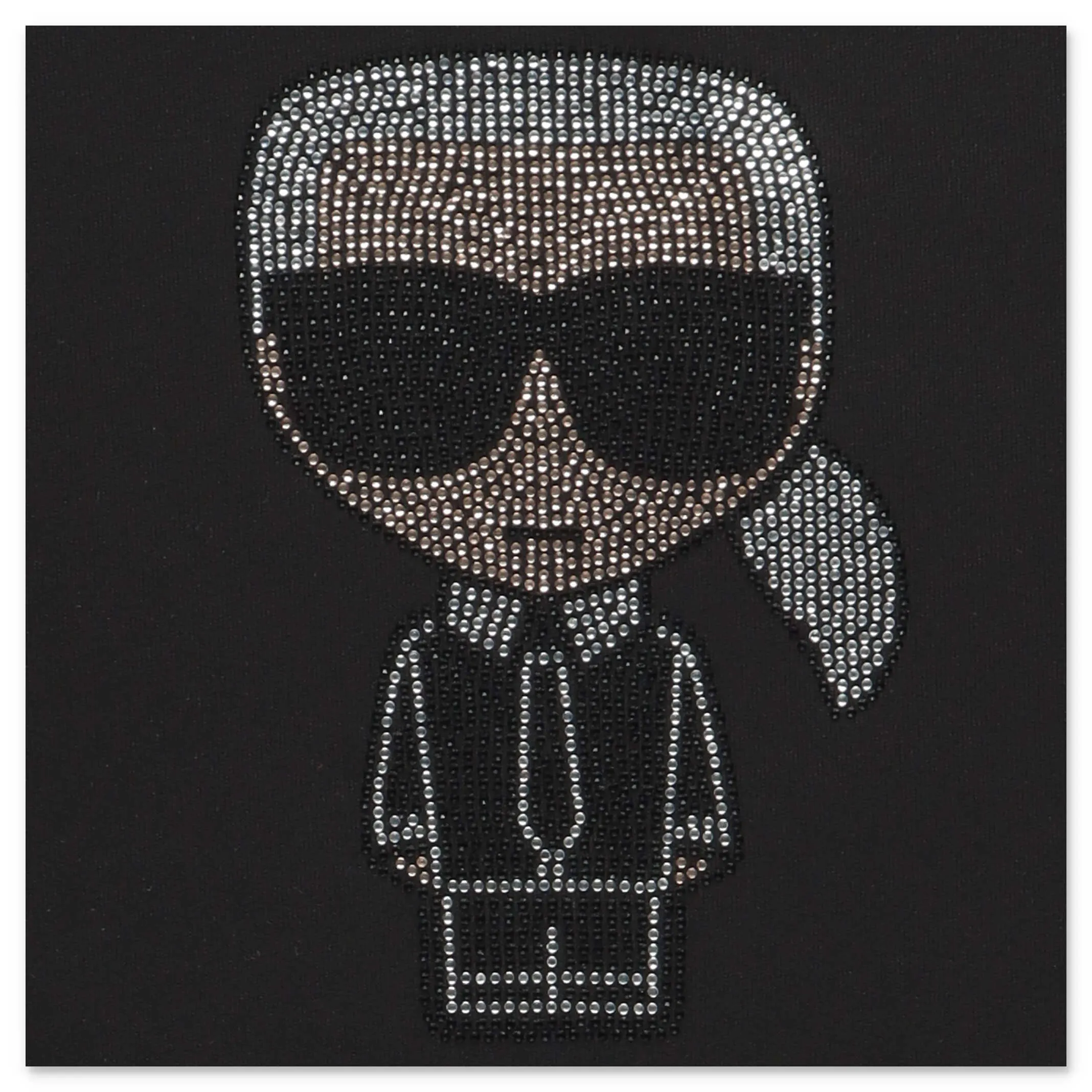 Karl Lagerfeld Kids K/Ikonik Rhinestone Detail Sweatshirt Dress