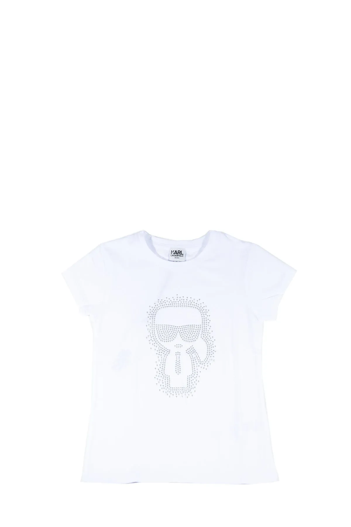 Karl Lagerfeld Kids Logo Embellished T-Shirt