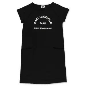 Karl Lagerfeld Kids Logo Printed T-Shirt Dress