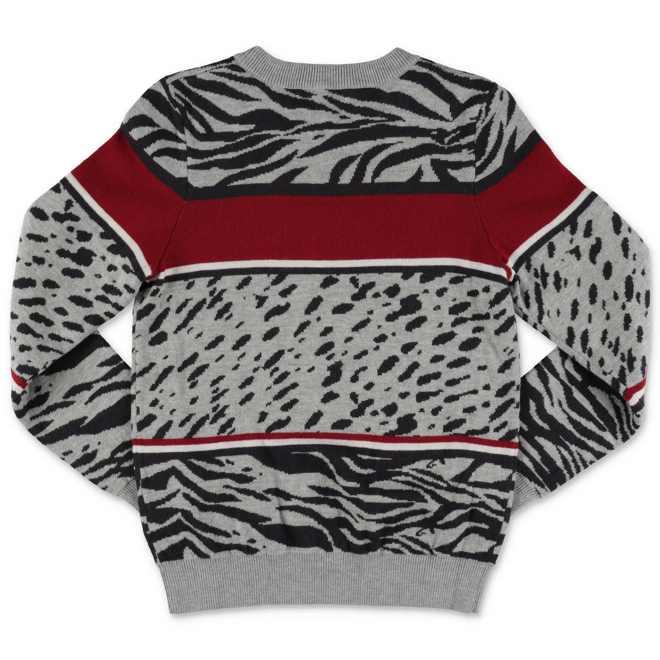 Kenzo Kids Animal Patterned Knit Jumper