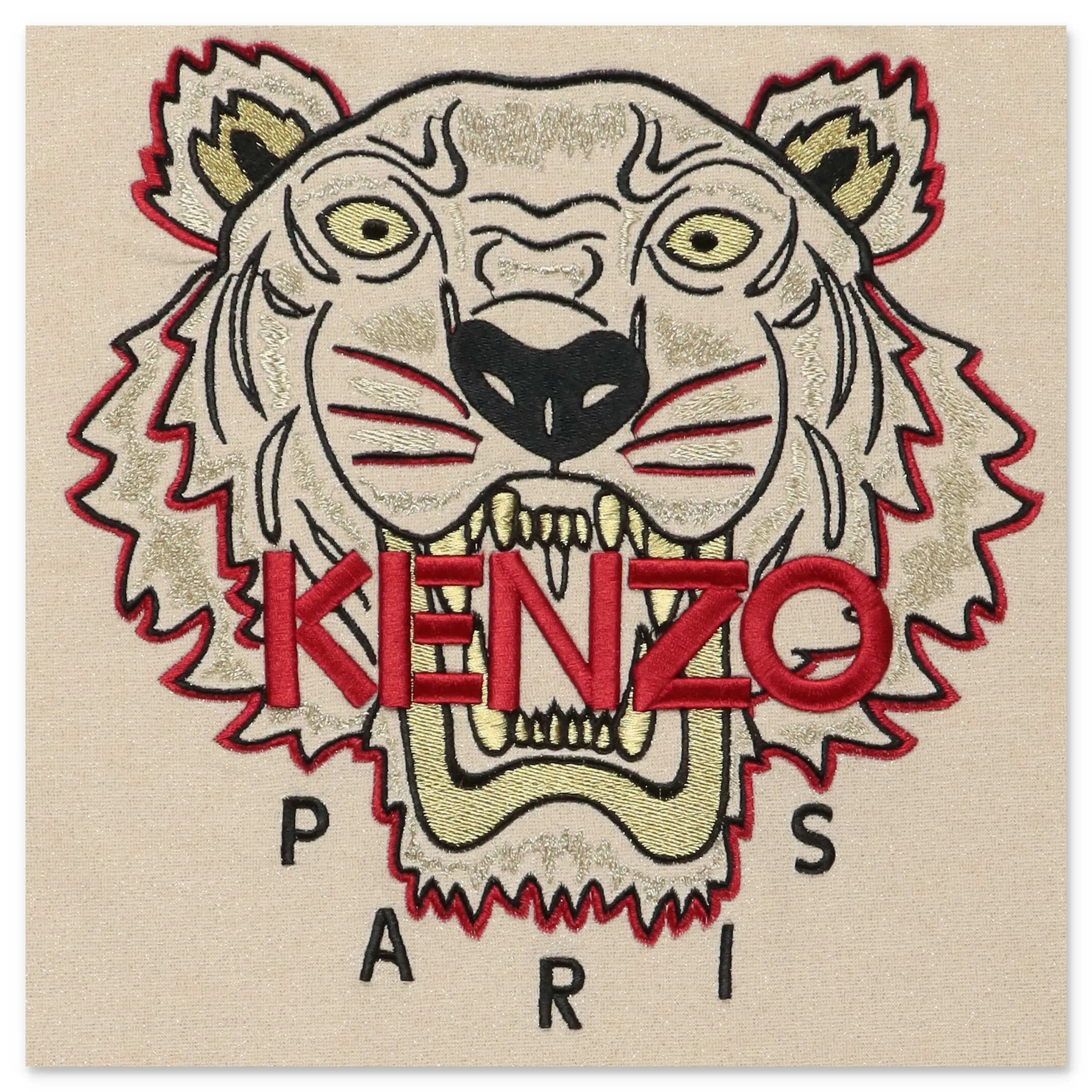 Kenzo Kids Chinese New Year Tiger Embroidered Dress