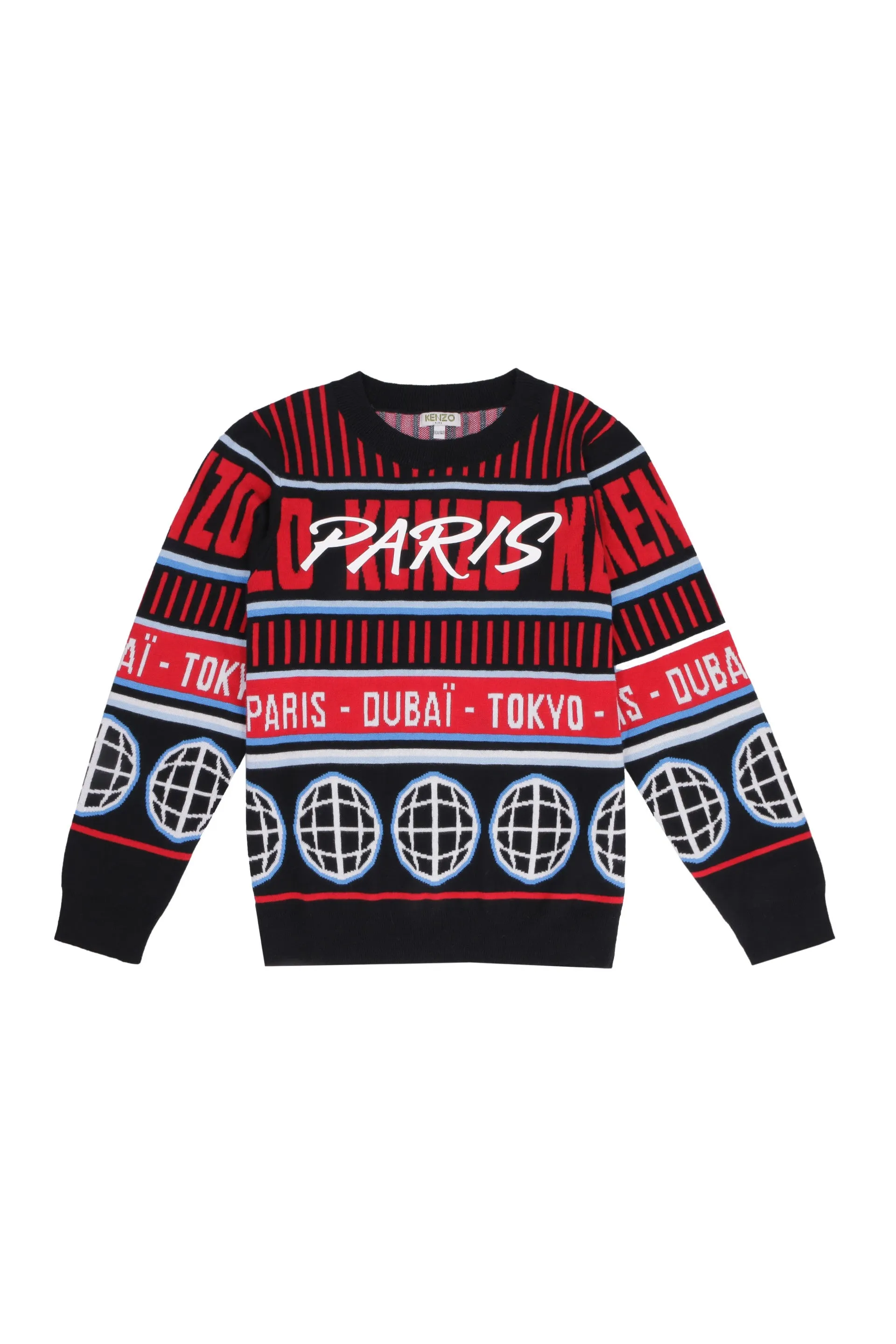 Kenzo Kids Crewneck Knit Jumper