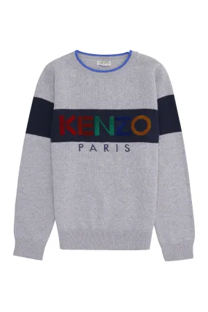 Kenzo Kids Crewneck Knit Jumper