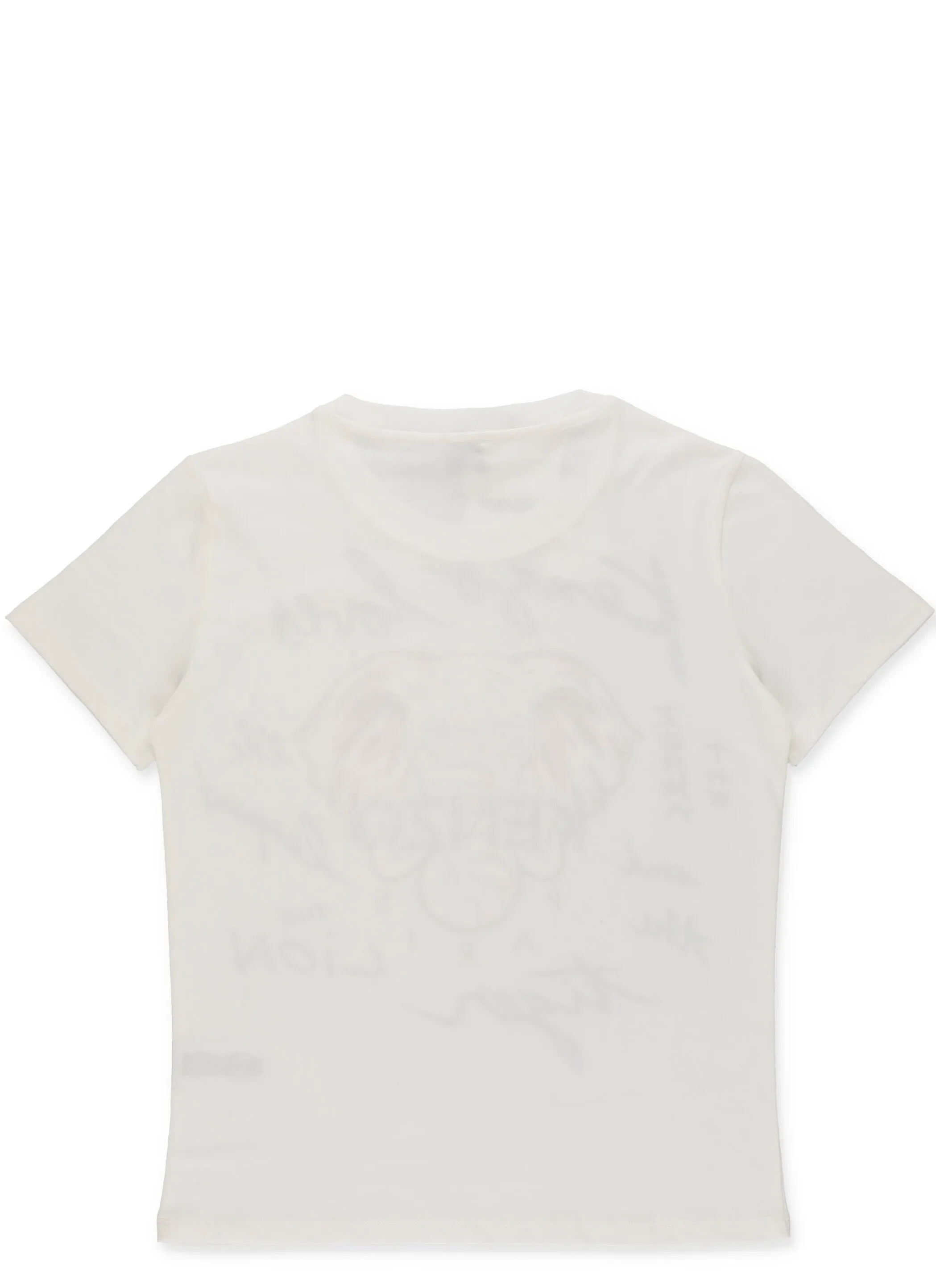 Kenzo Kids Elephant Logo Printed T-Shirt