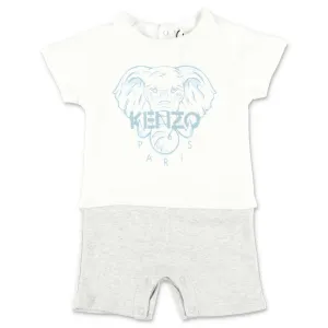 Kenzo Kids Elephant Printed Shortie