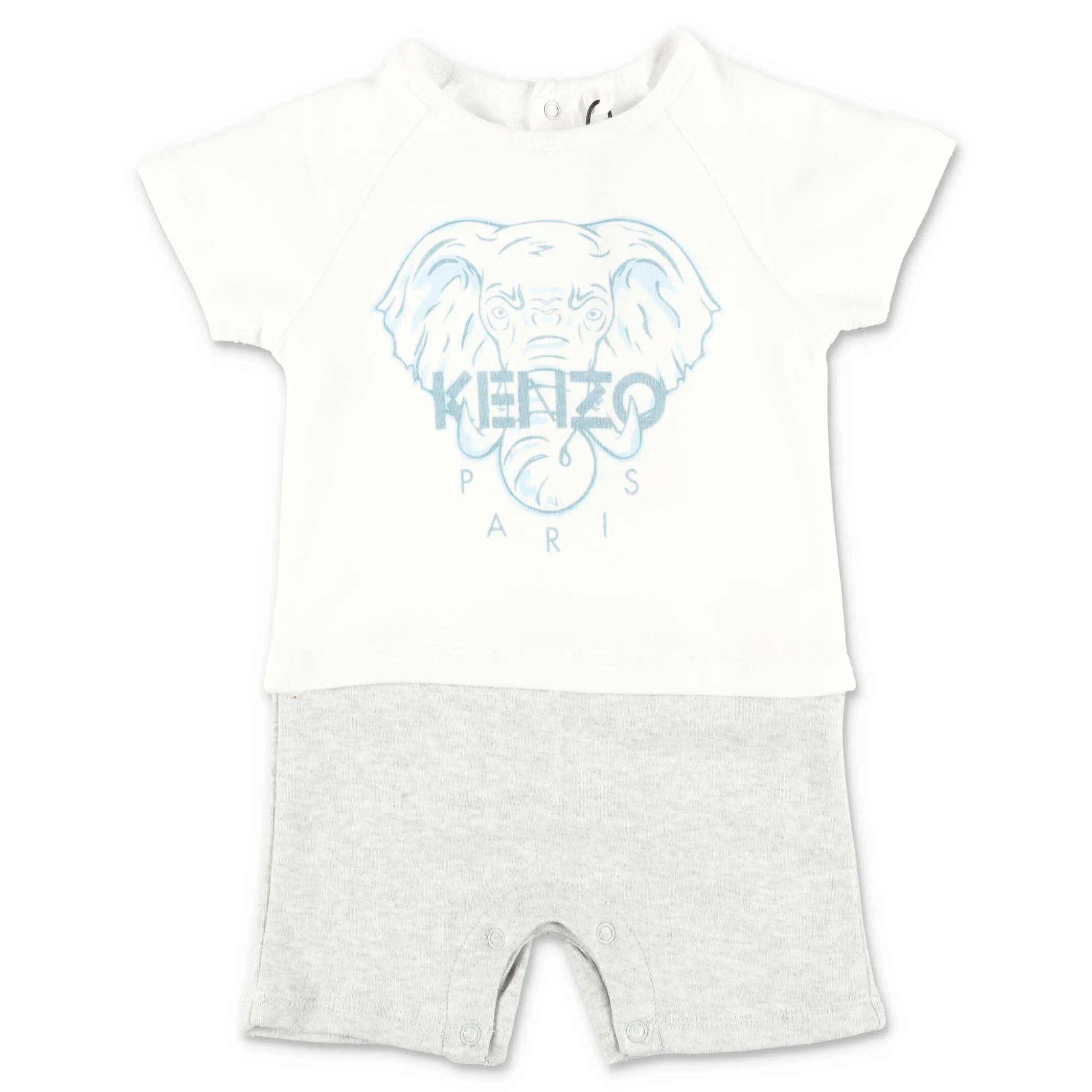 Kenzo Kids Elephant Printed Shortie