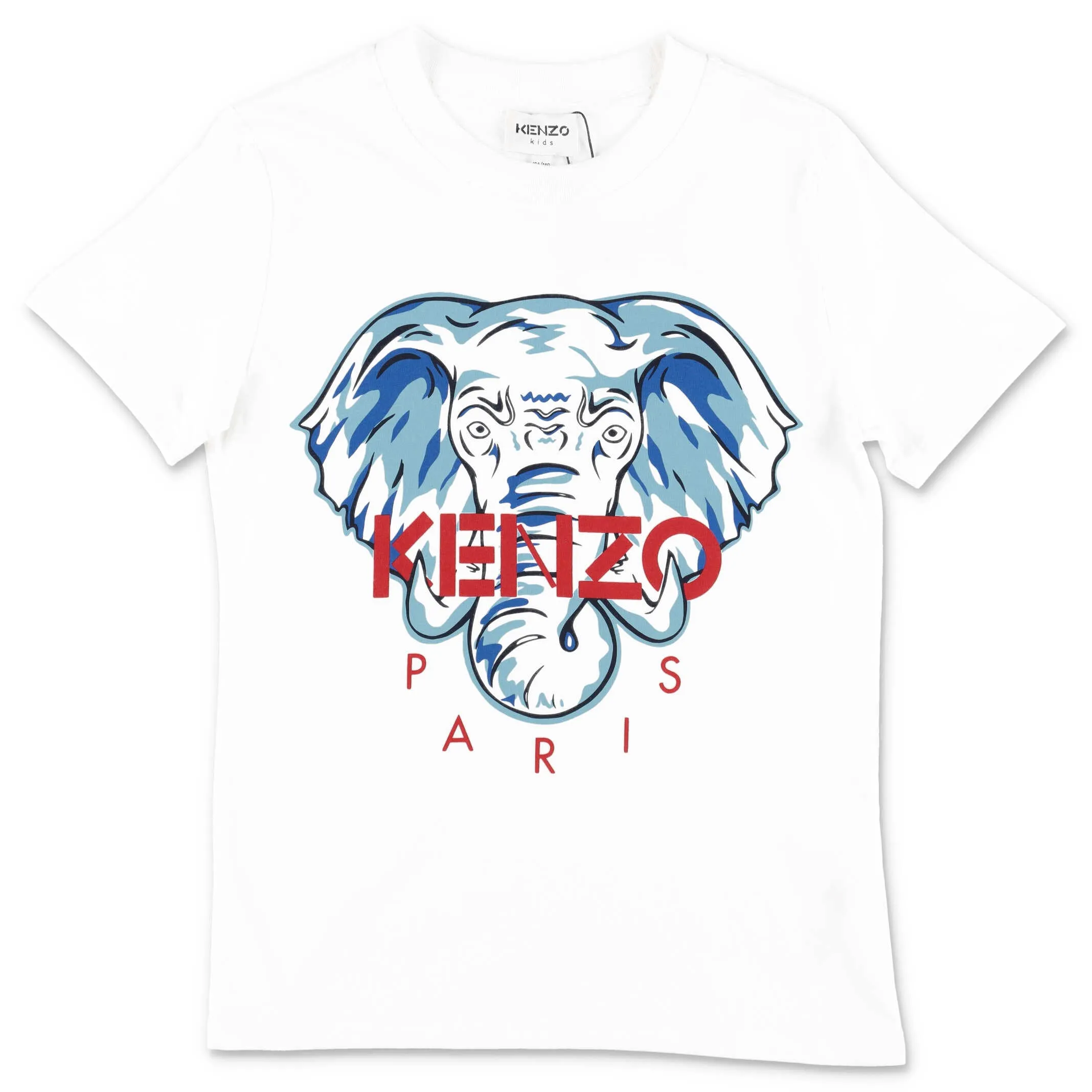 Kenzo Kids Elephant Printed T-Shirt
