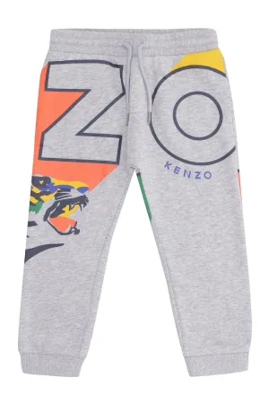 Kenzo Kids Graphic Logo Printed Sweatpants