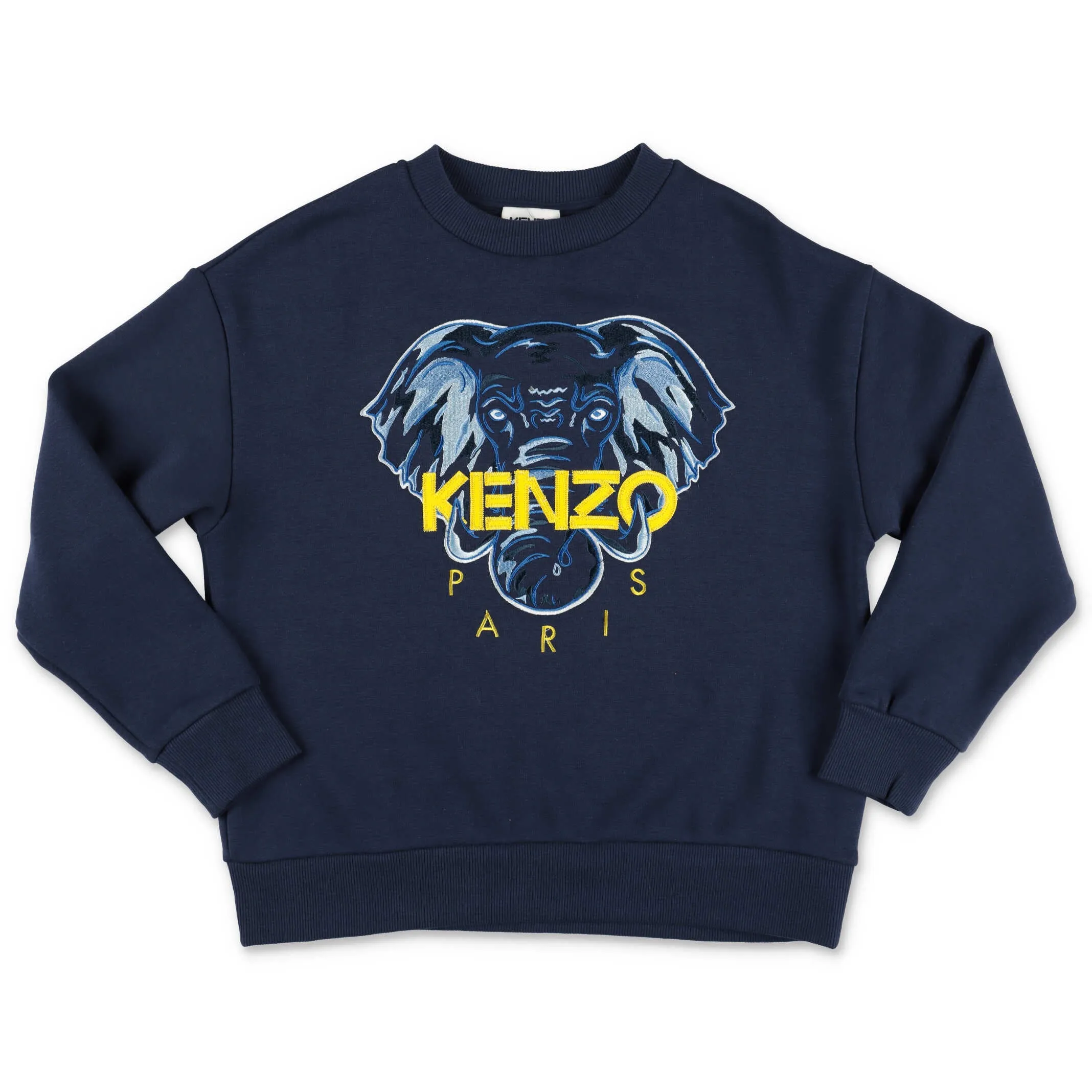 Kenzo Kids Logo Embroidered Sweatshirt