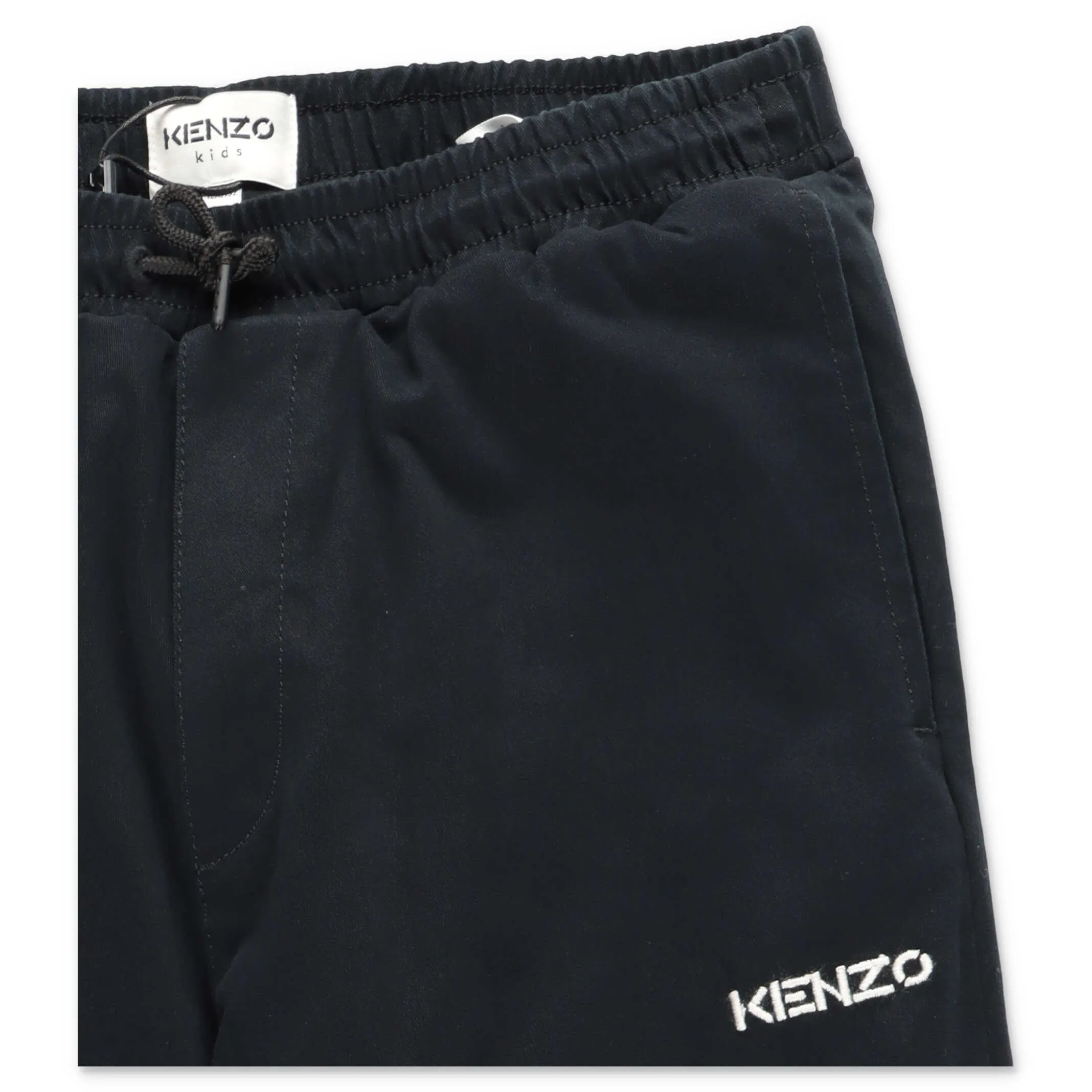 Kenzo Kids Logo Embroidered Track Trousers
