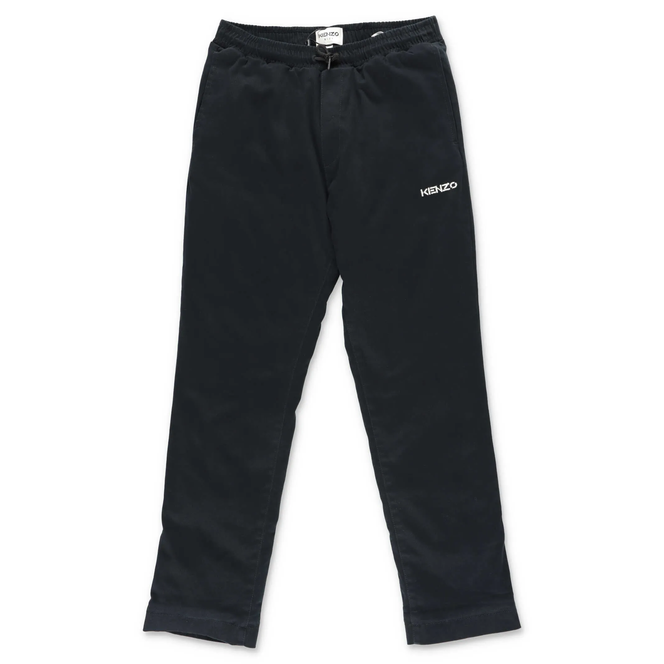 Kenzo Kids Logo Embroidered Track Trousers