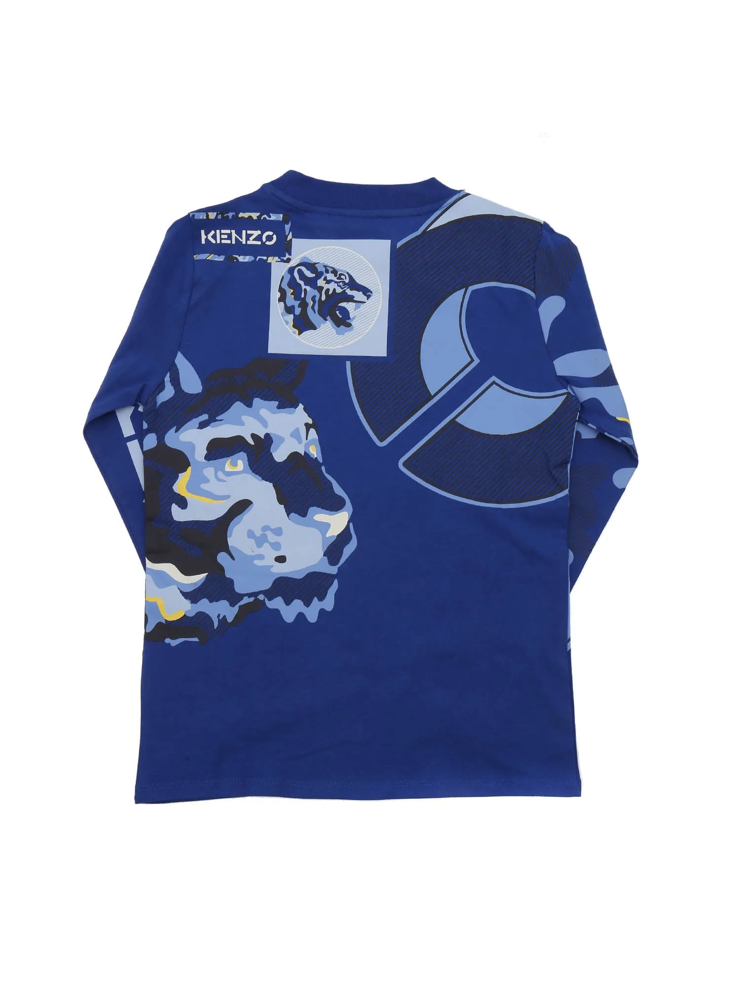 Kenzo Kids Logo Print Long-Sleeve T-Shirt