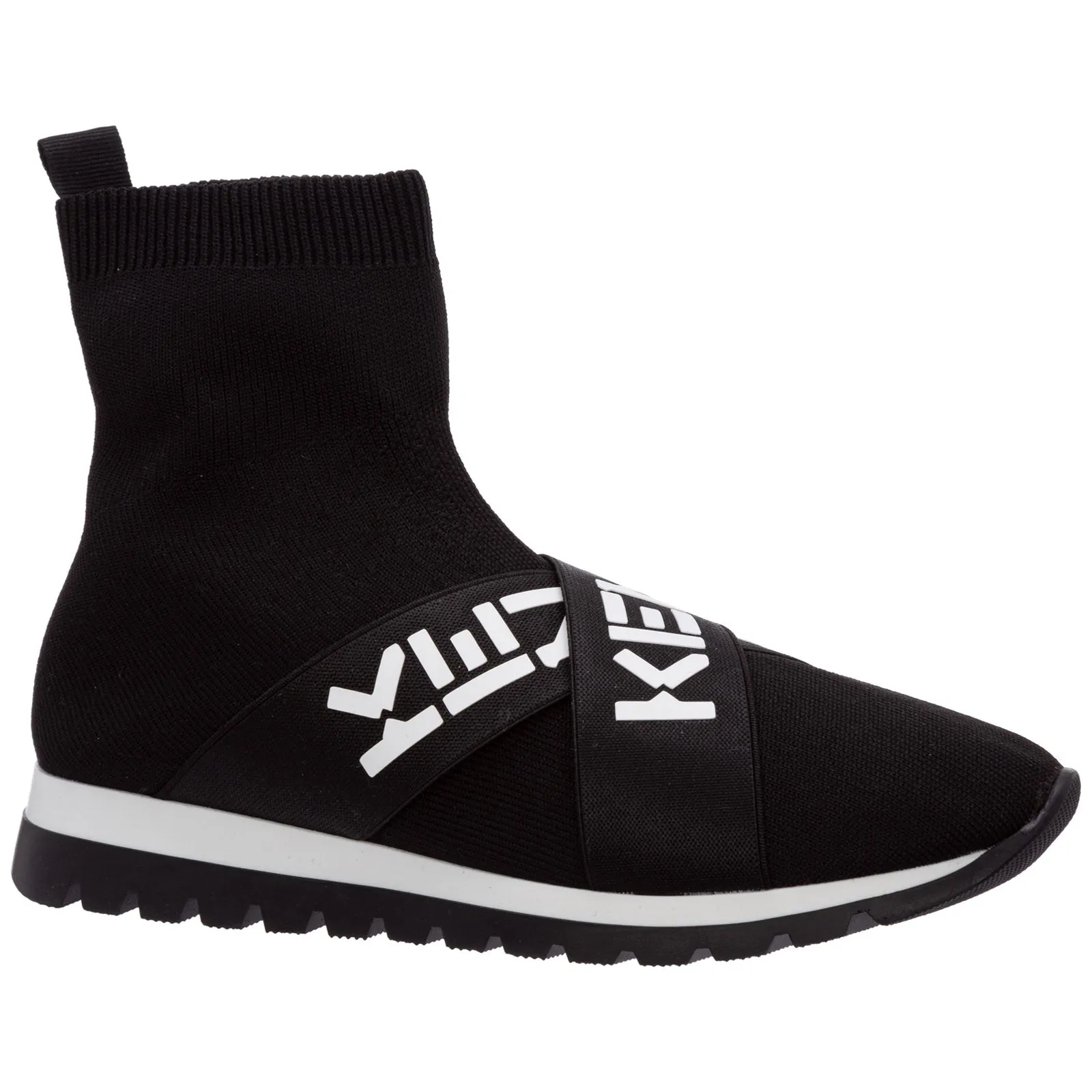 Kenzo Kids Logo Tap High Top Sneakers