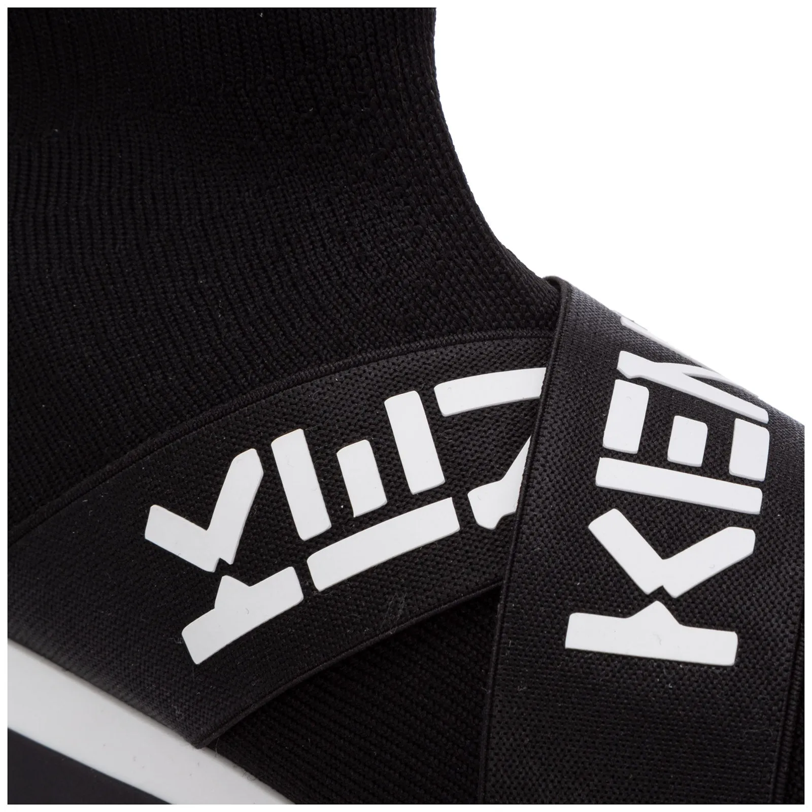 Kenzo Kids Logo Tap High Top Sneakers