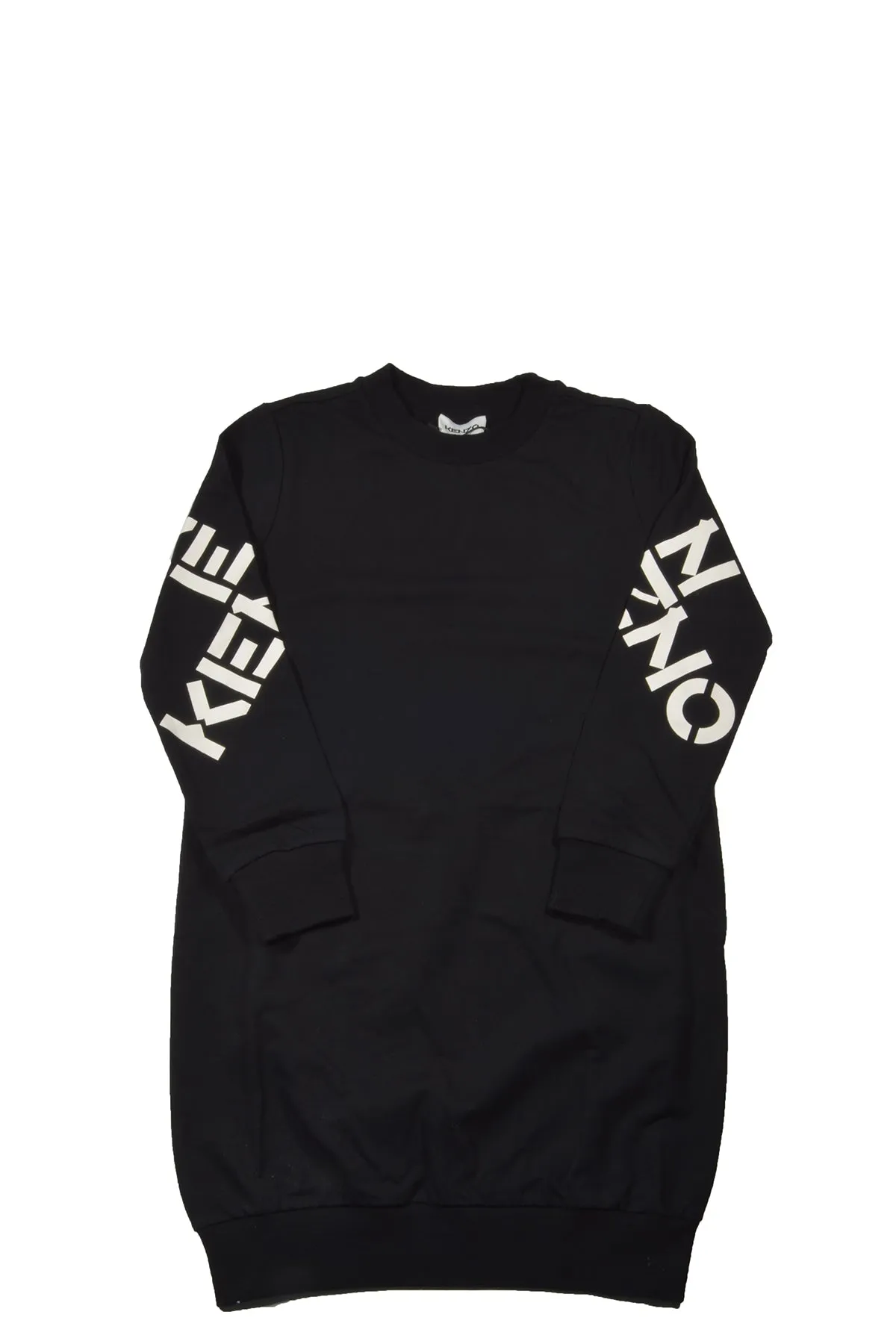 Kenzo Kids Sport X Logo Print Sweatshirt Dress