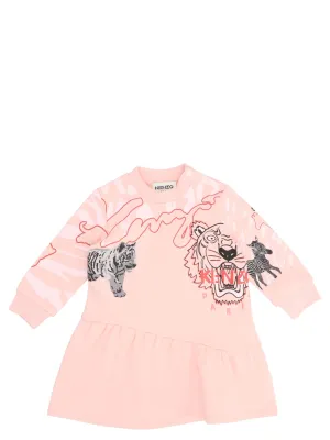 Kenzo Kids Tiger Crewneck Dress