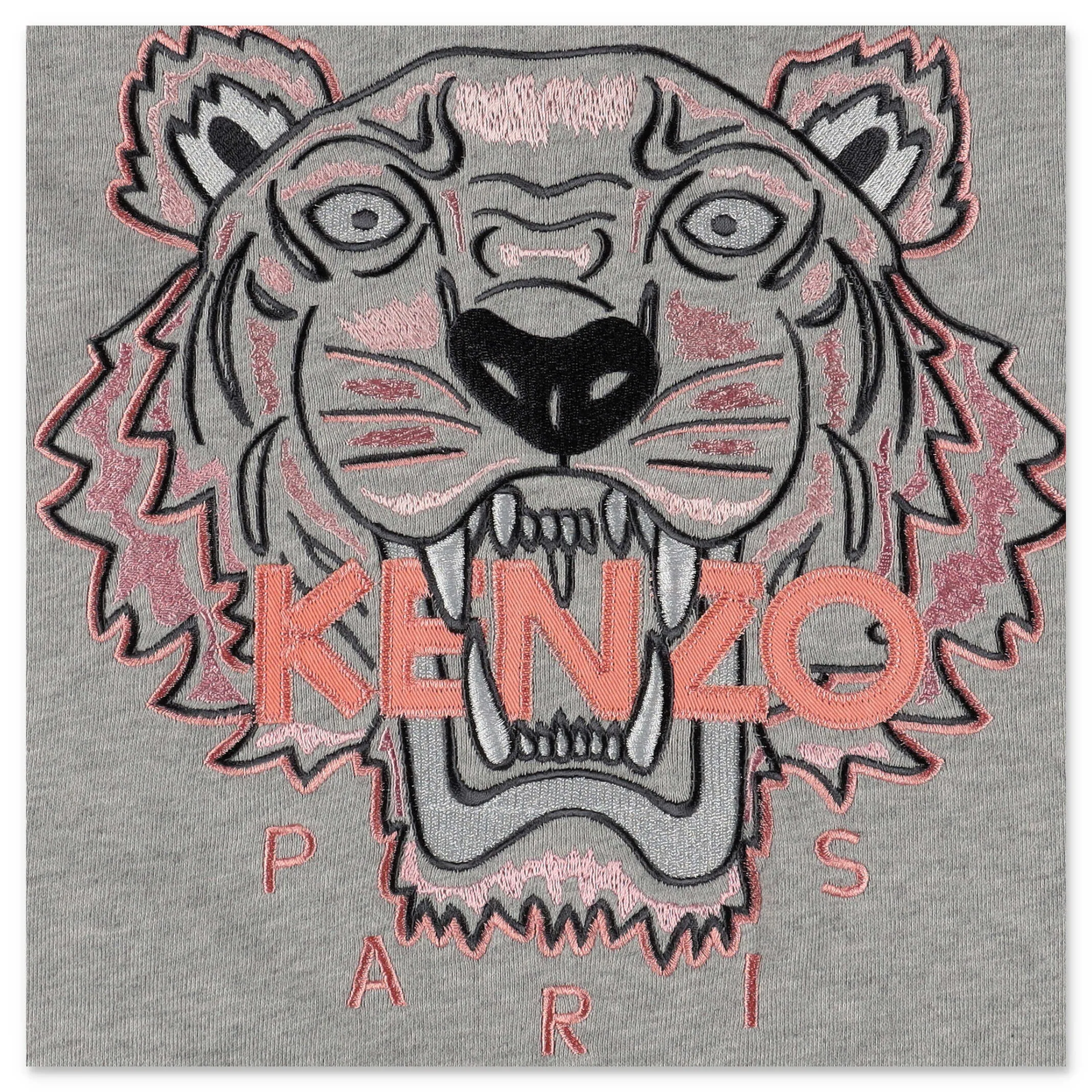 Kenzo Kids Tiger Embroidered Sweatshirt