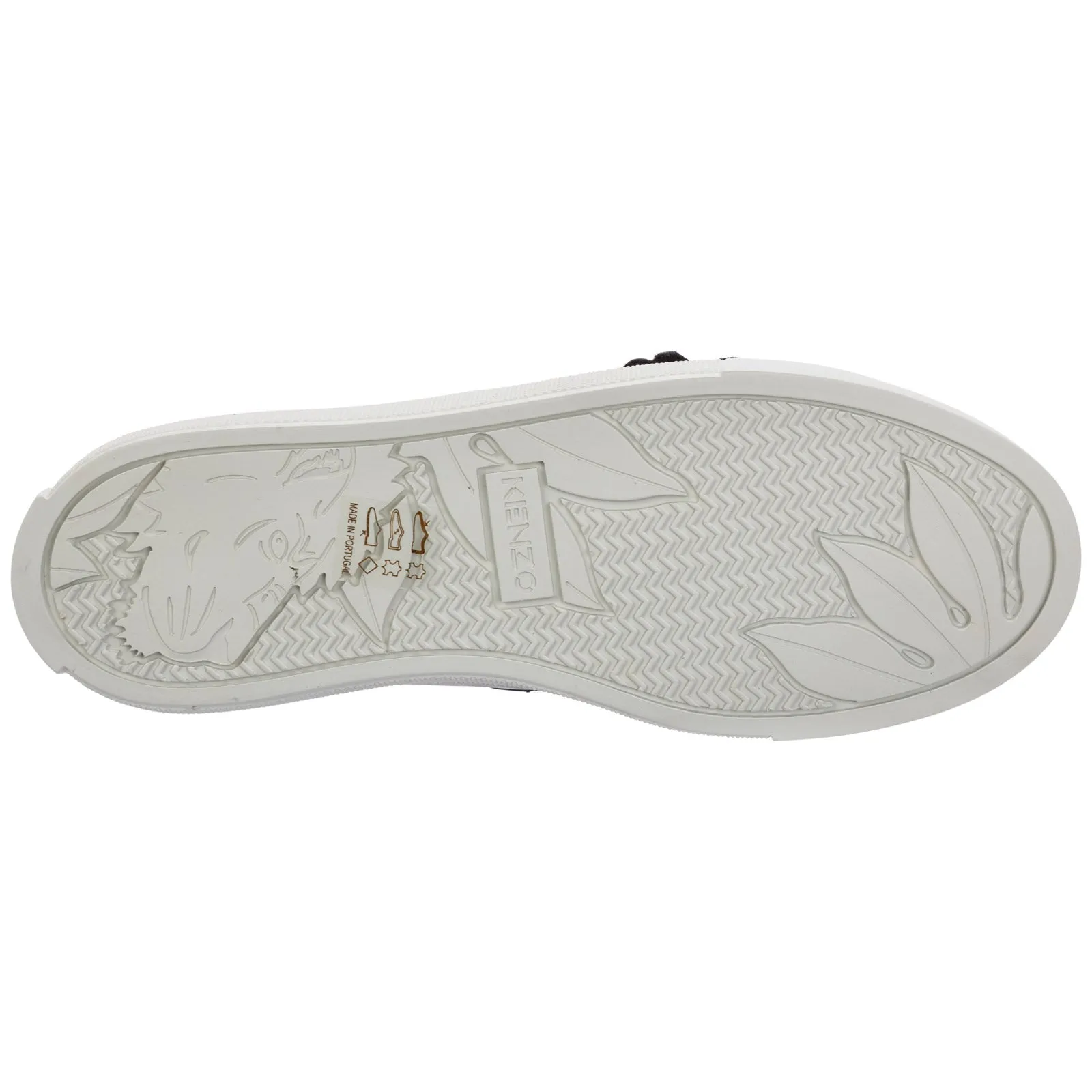 Kenzo Kids Tiger Patch Slip-On Sneakers