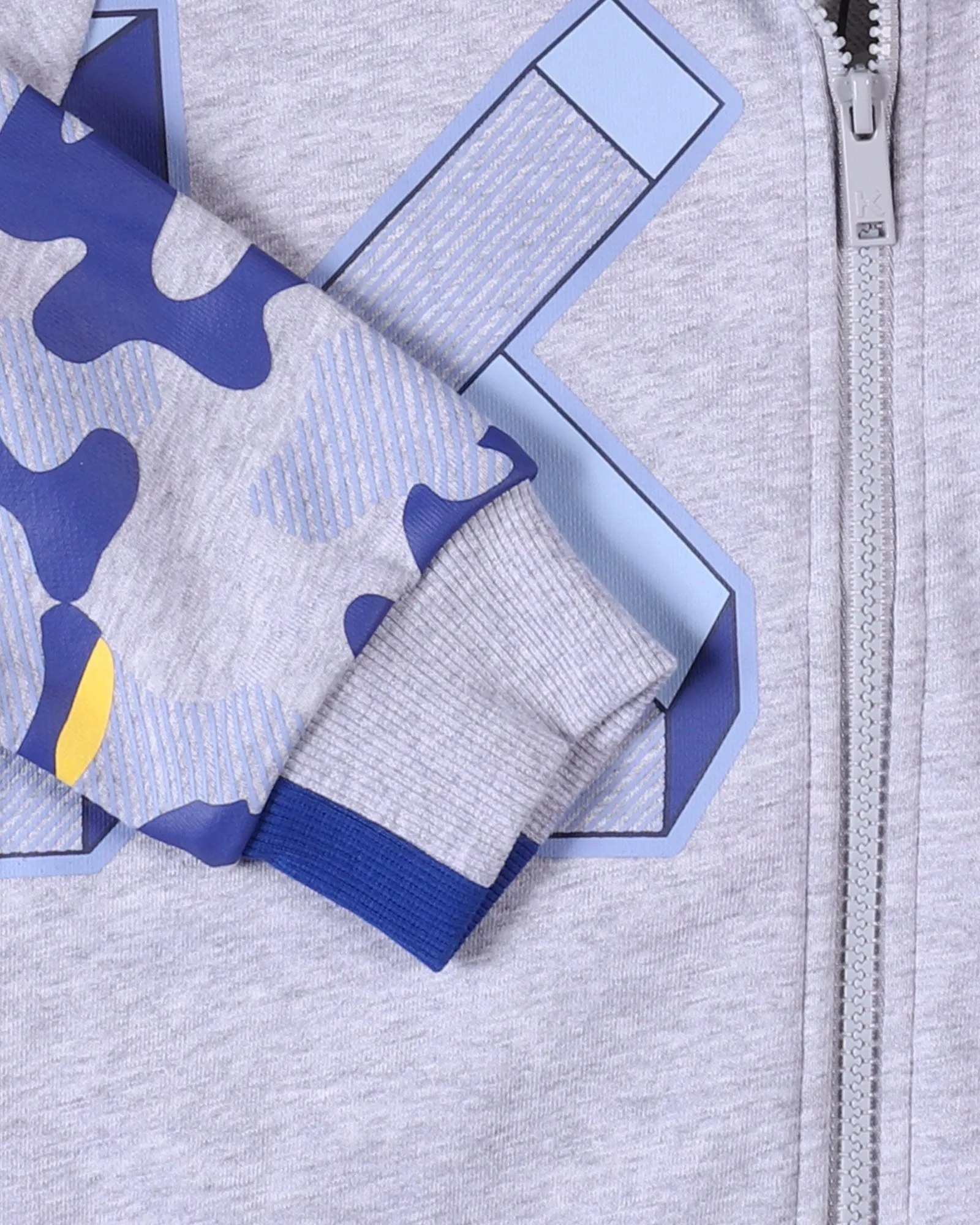 Kenzo Kids Tiger Print Zipped Hoodie