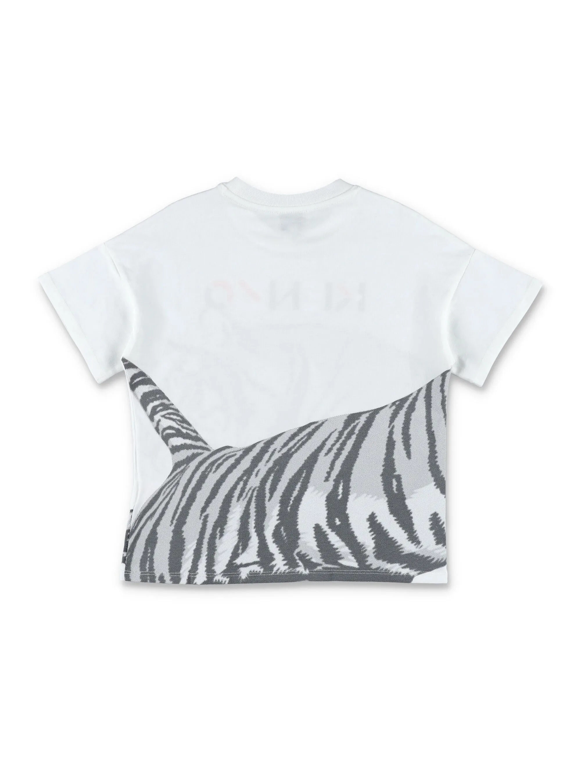 Kenzo Kids Tiger Printed Crewneck T-Shirt