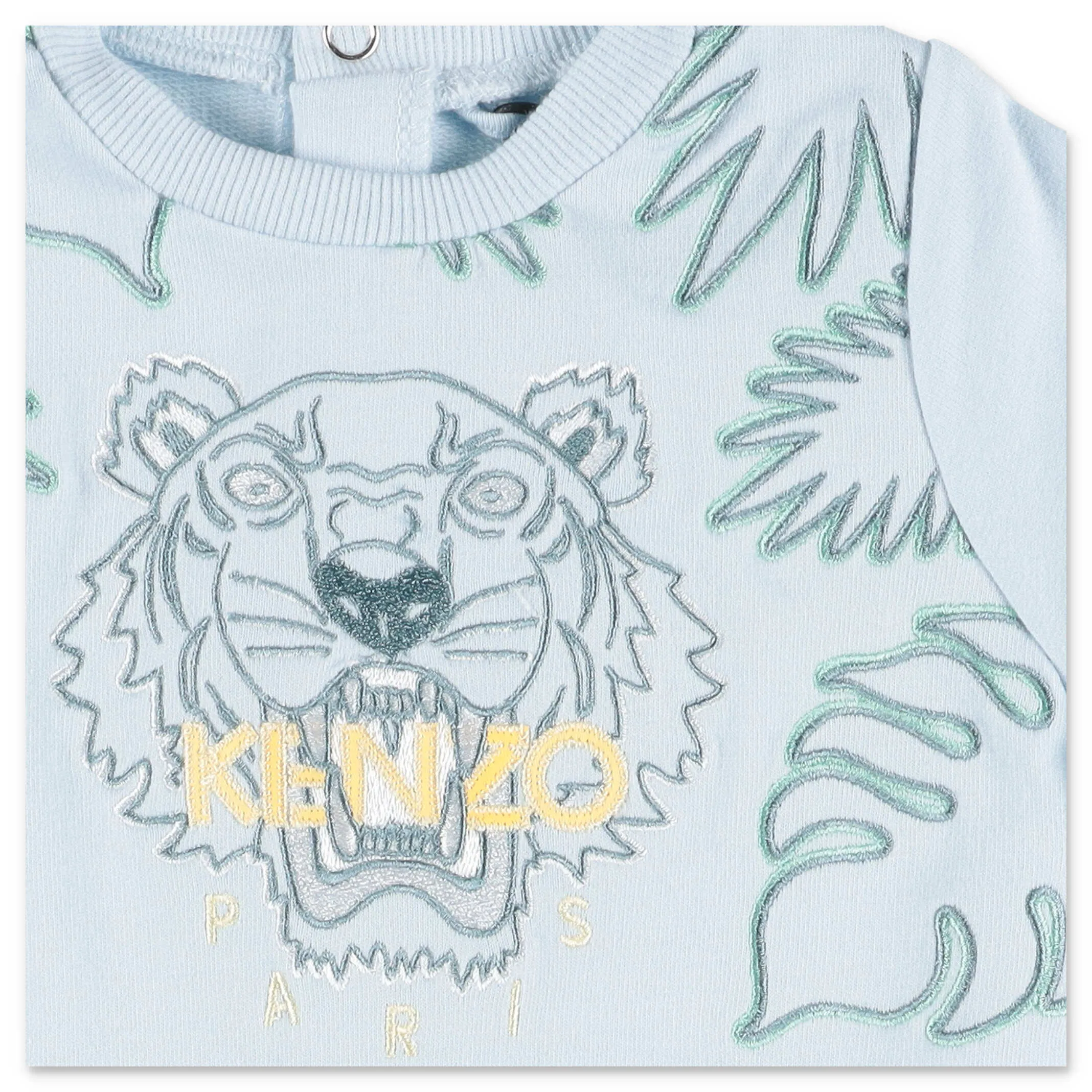 Kenzo Kids Tiger Printed Onesie