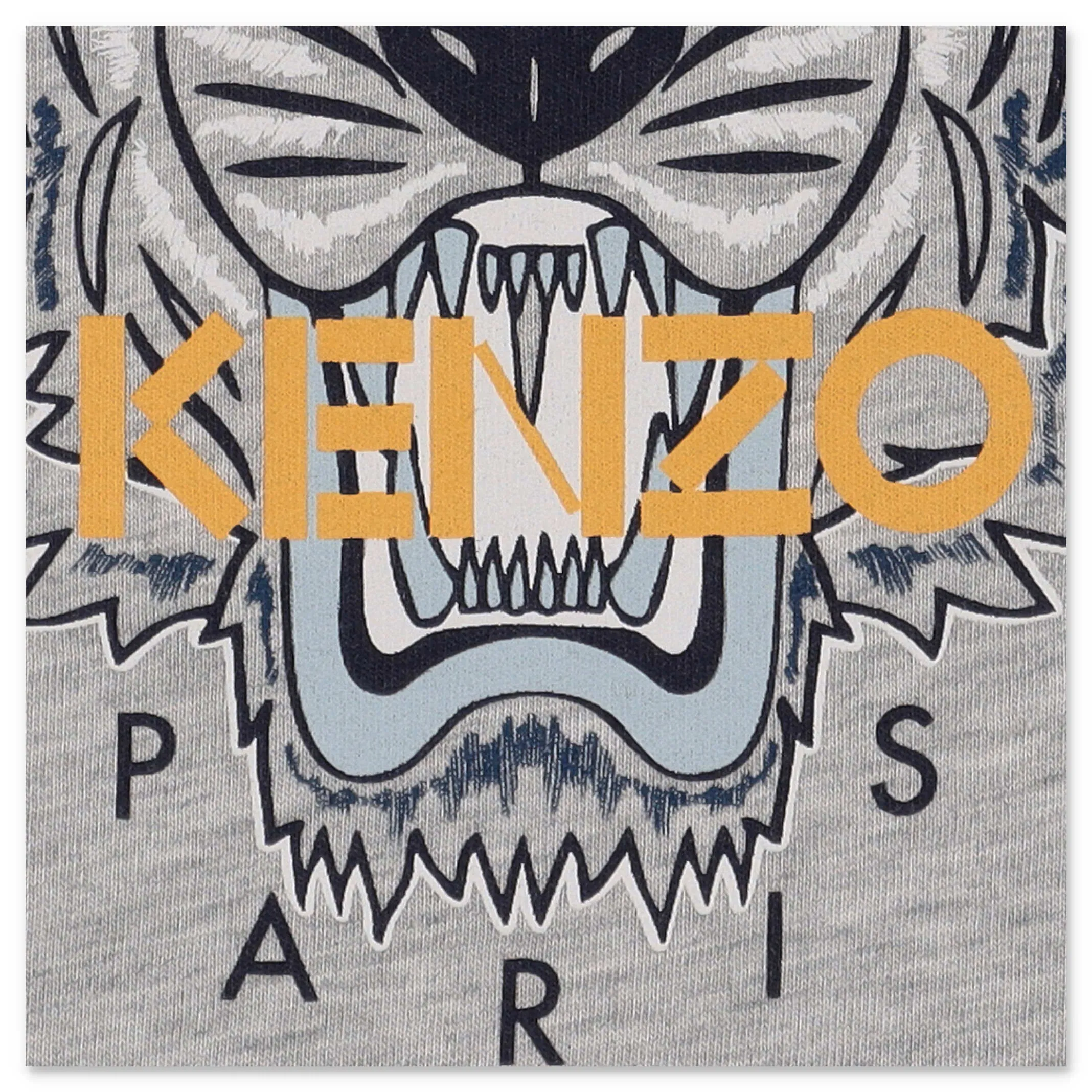 Kenzo Kids Tiger Printed T-Shirt