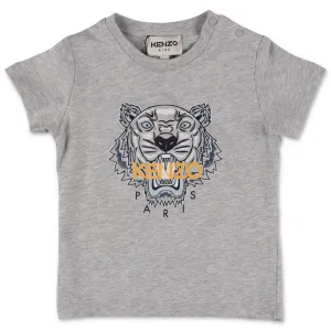 Kenzo Kids Tiger Printed T-Shirt