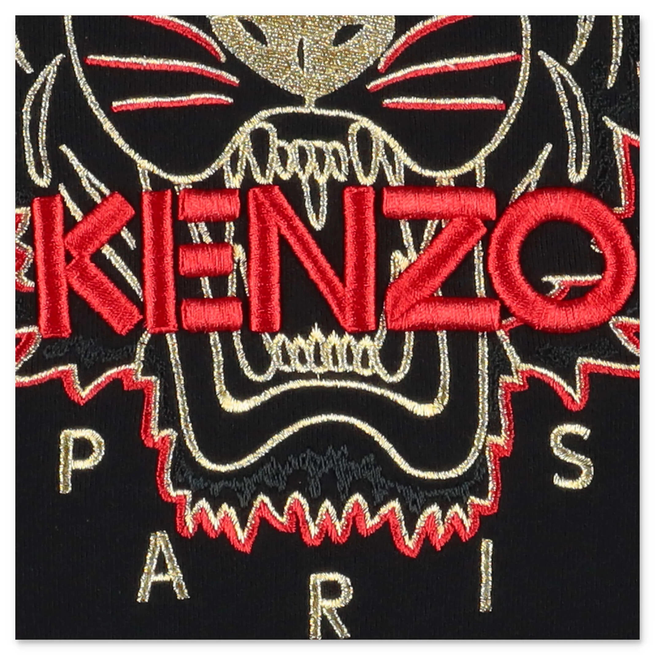Kenzo Kids Year Of The Ox Tiger Embroidered Sweatshirt