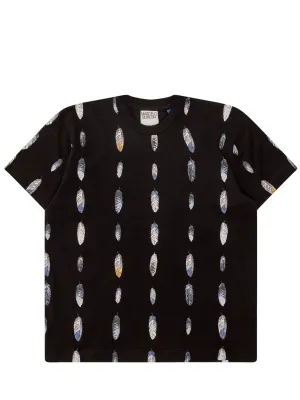 Marcelo Burlon County Of Milan Kids Feather Printed T-Shirt