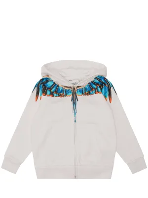 Marcelo Burlon County Of Milan Kids Wings Print Hoodie