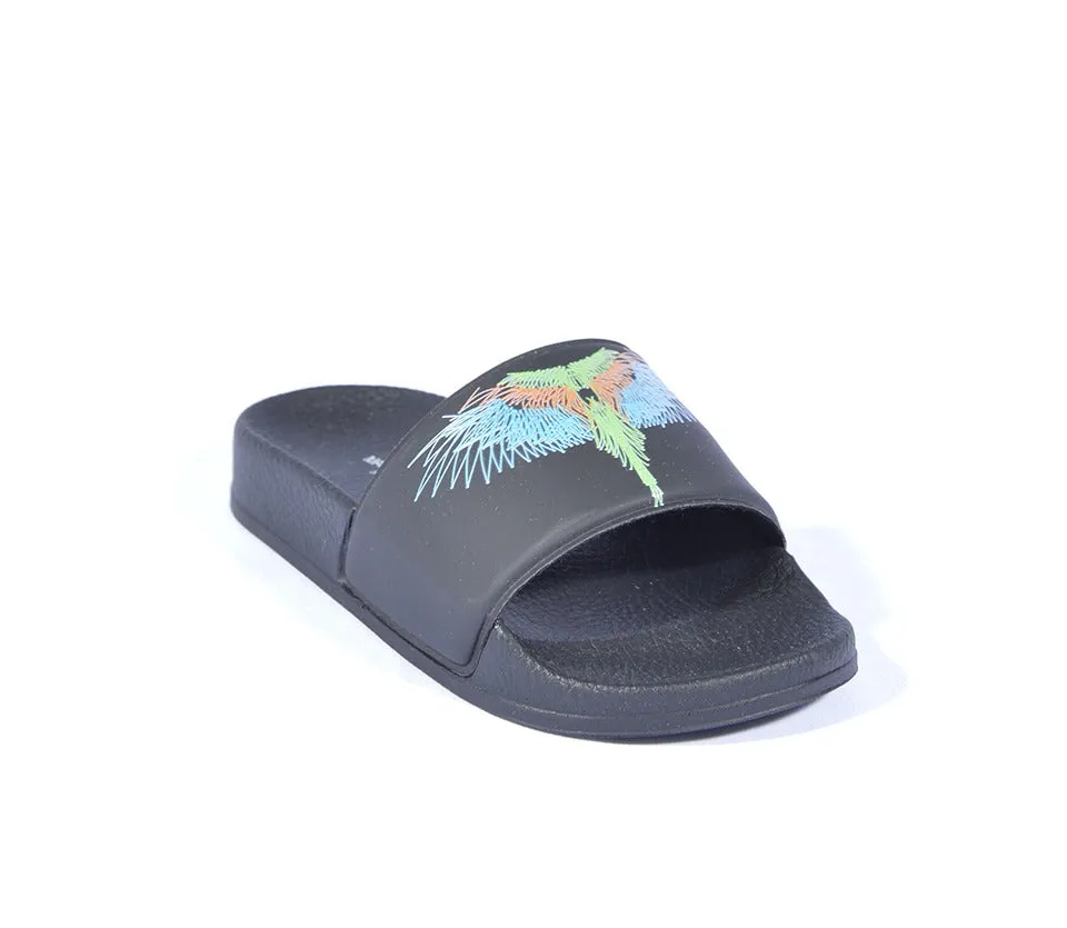 Marcelo Burlon County Of Milan Kids Wings Printed Slides