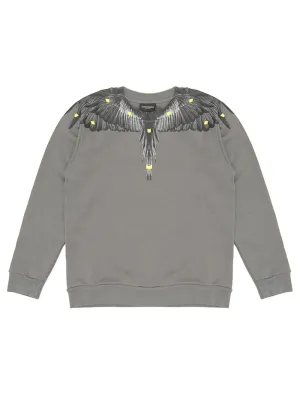 Marcelo Burlon County Of Milan Kids Wings Printed Sweatshirt
