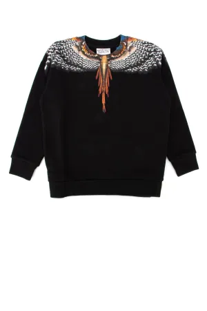 Marcelo Burlon County Of Milan Kids Wings Printed Sweatshirt