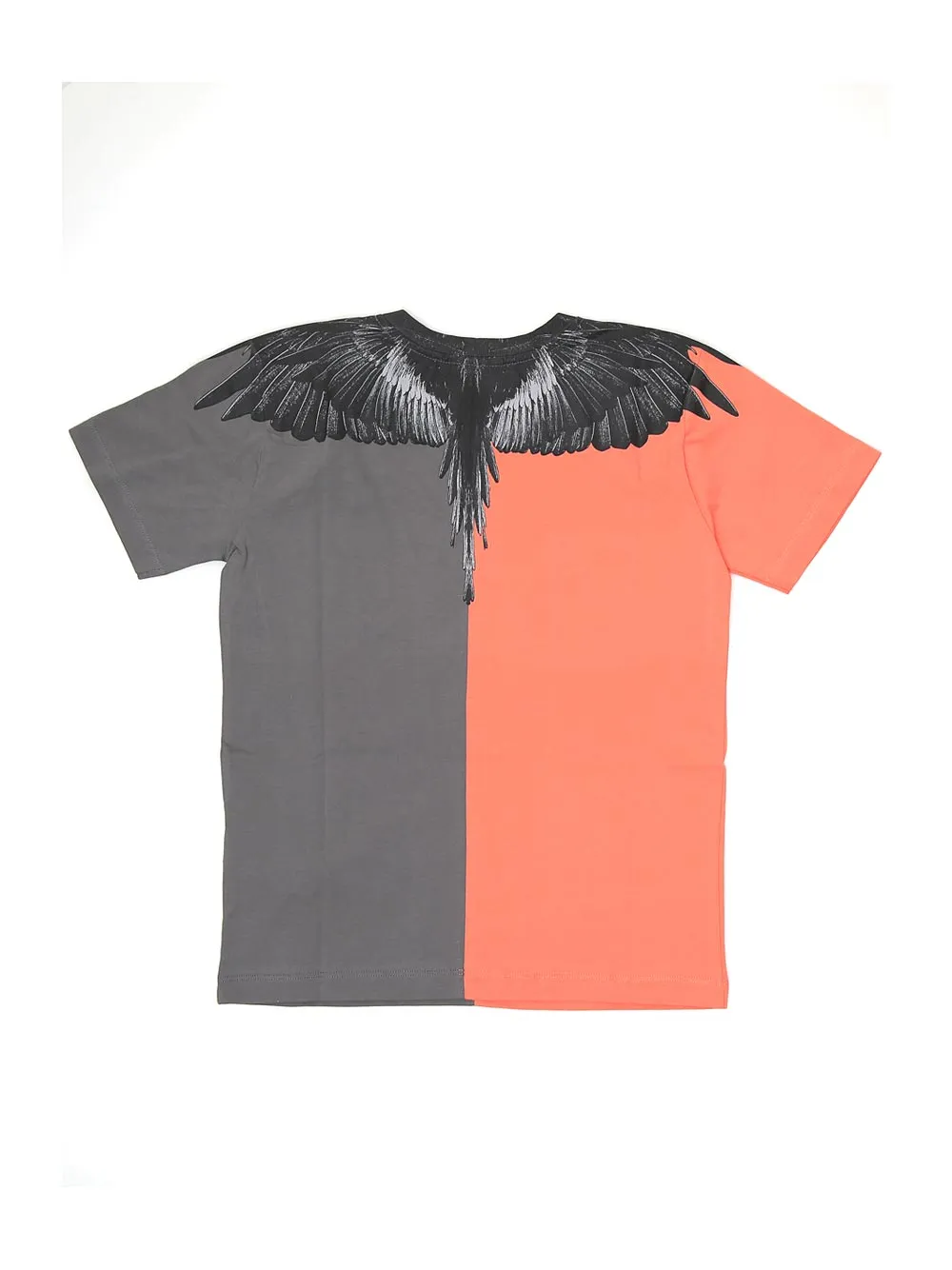 Marcelo Burlon County Of Milan Kids Wings Printed Two-Tone T-Shirt