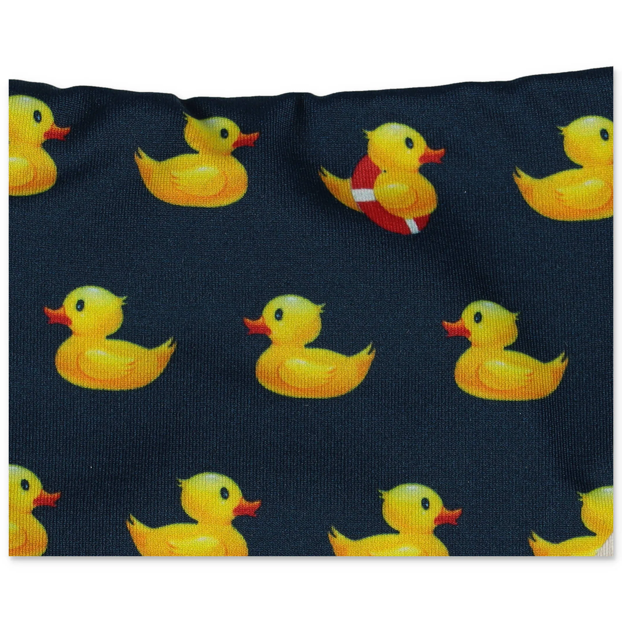 Mc2 Saint Barth Kids Bow Detail Duck Printed Swimsuit Bottoms