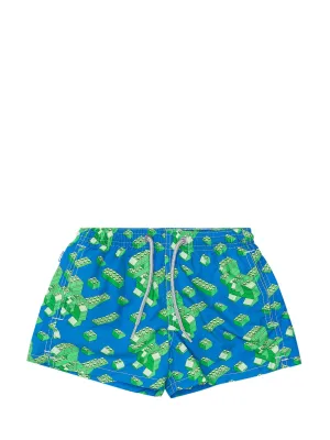 Mc2 Saint Barth Kids Graphic Printed Swim Shorts