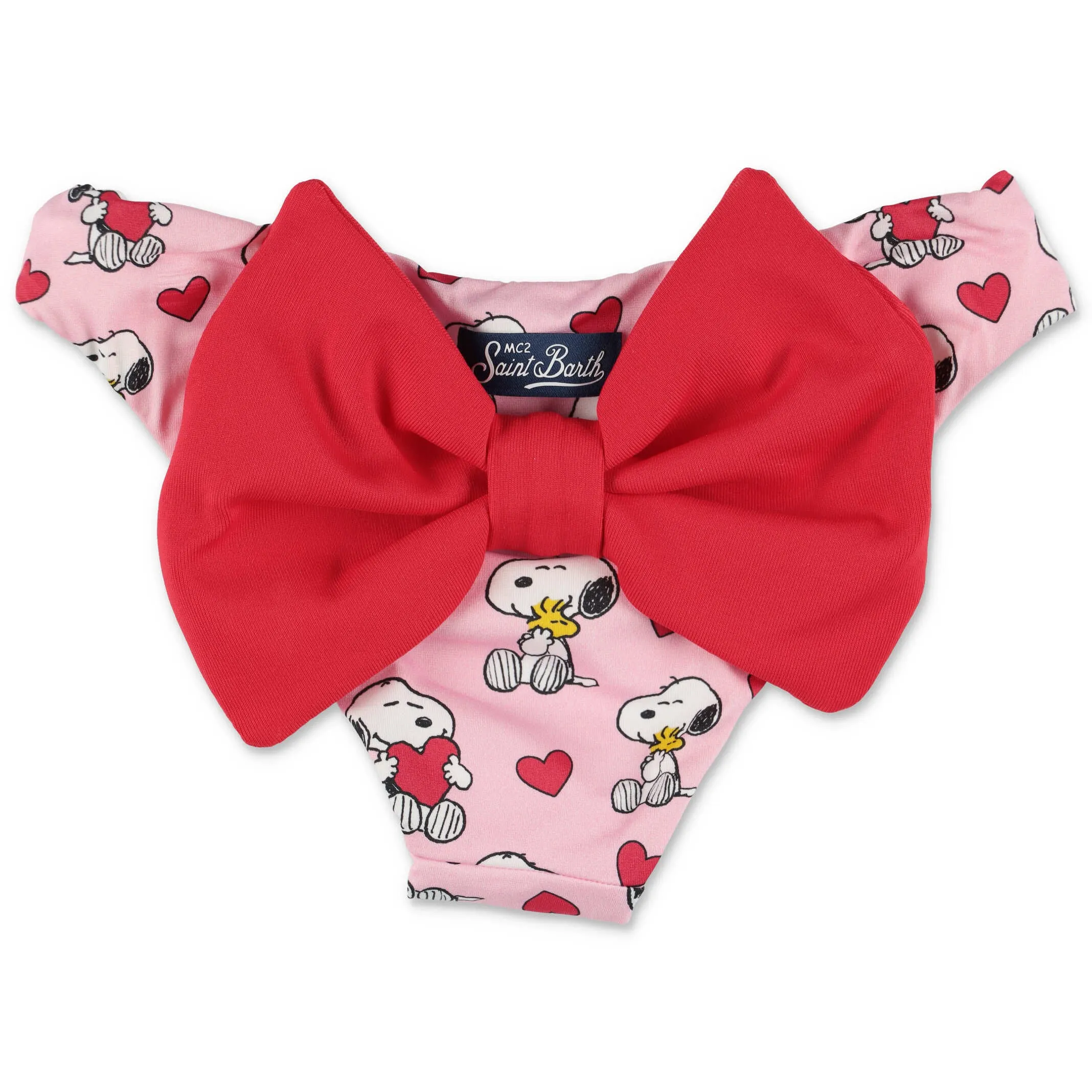Mc2 Saint Barth Kids Madame Snoopy Printed Swimsuit Bottoms