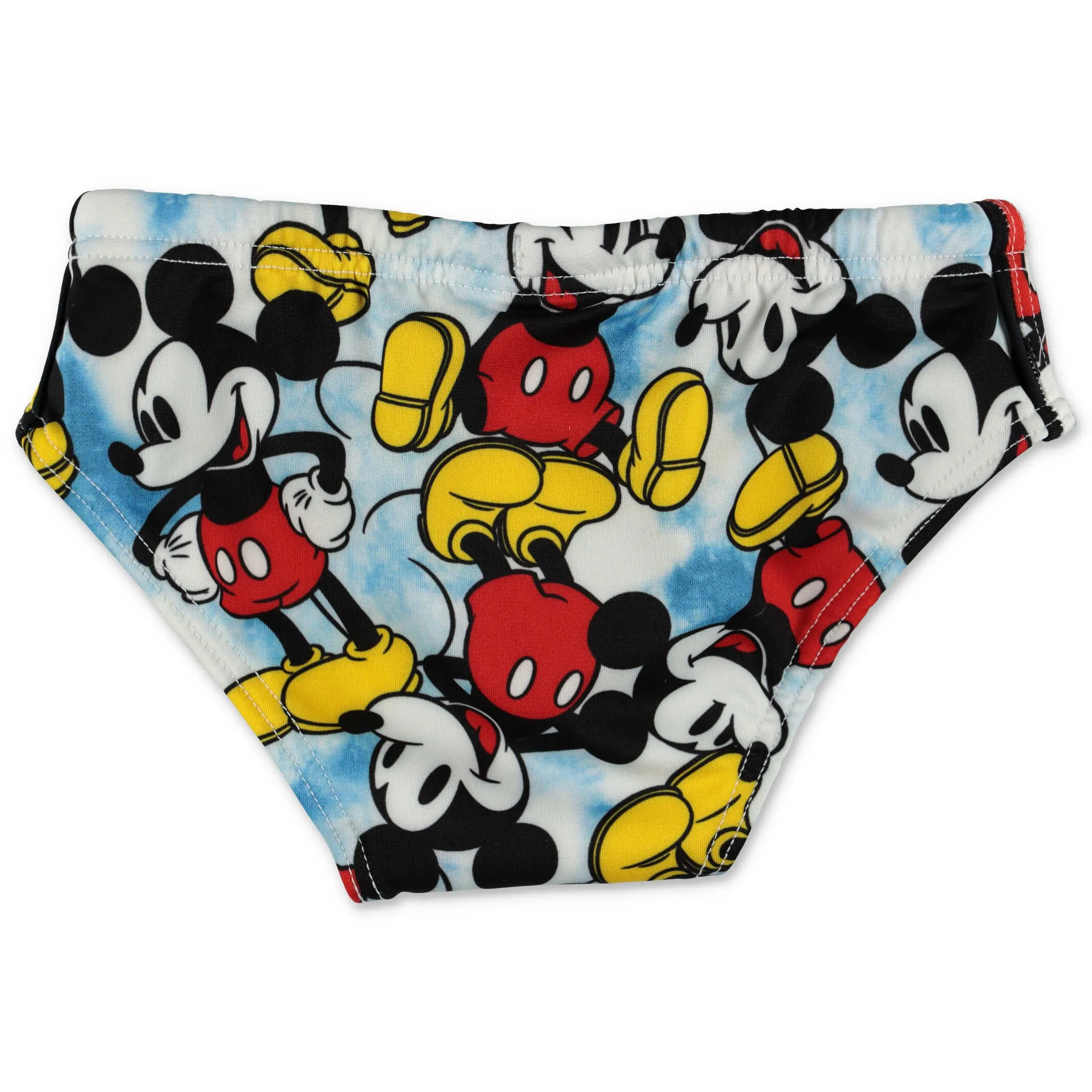 Mc2 Saint Barth Kids Mickey Mouse Printed Swim Briefs