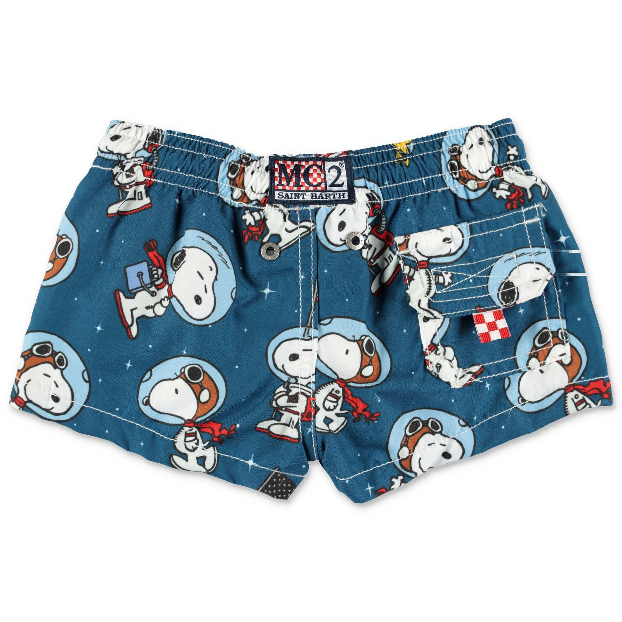 Mc2 Saint Barth Kids Snoopy Printed Swim Shorts